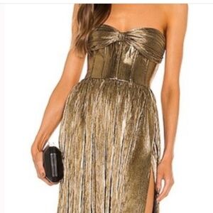 Bronx & Banco gold gown